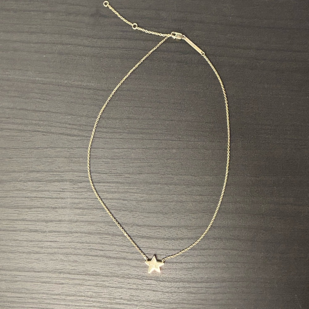Kendra Scott Gold Star Necklace
